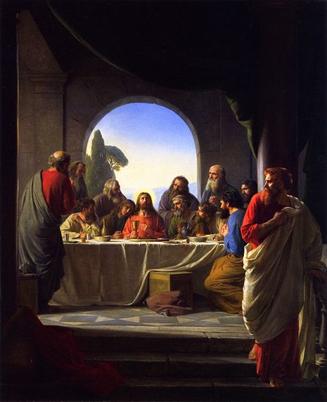 Judas betrayal_The-Last-Supper by Carl Bloch